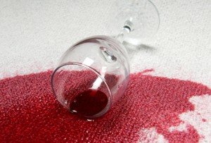 Wine stain